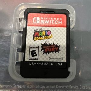 Super Mario 3D world bowsers fury for Nintendo switch